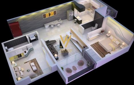 Apartamento  2+1