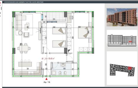 Apartamento  2+1