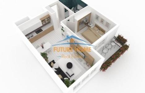 Apartment 2+1+Parking Post