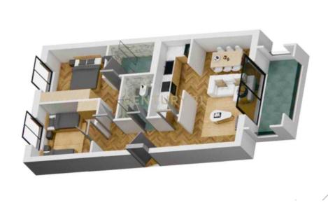 Apartment 2+1+2